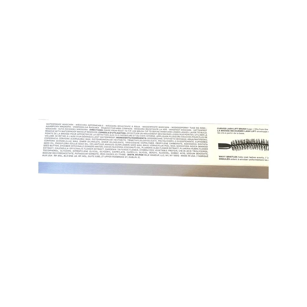 Milk Makeup Rise Mascara Waterproof Lift Length Volume Lifted Black 0.23oz NIB